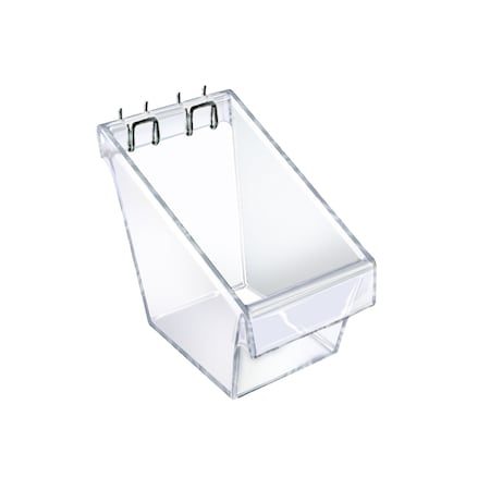 Azar Displays 4"W x 4.25"D x 4.5"H Mini Display Bucket, PK4 556119